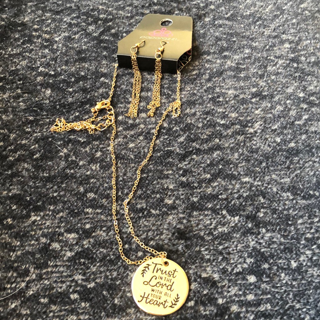 Paparazzi Necklace And Earrings Set